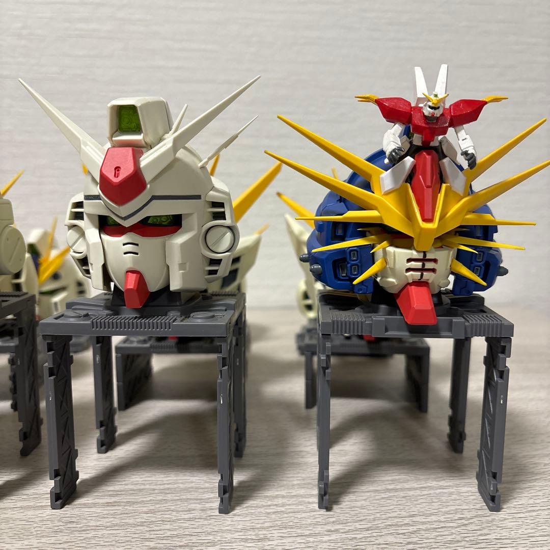 【希少】ガンダム 組立式　MSヘッドディスプレイコレクション