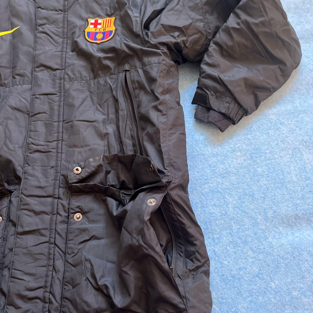 Nike FC Barcelona ベンチコート ブラック