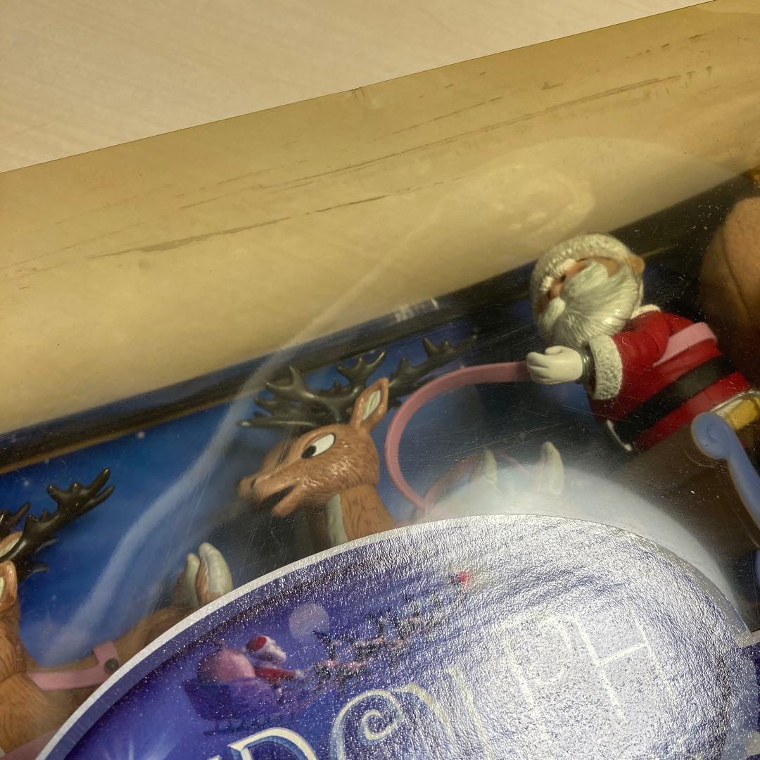 トナカイ サンタ　フィギュア　メモリーレーン　インテリア　アメトイ　レア