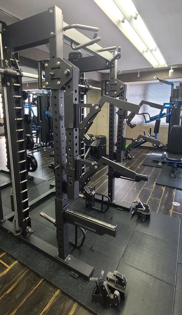 ジャマーアーム付スミスマシン&ハーフラック 【引取限定】