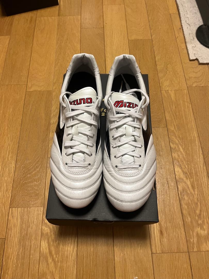 MIZUNO モレリア2japan サッカースパイク　ホワイト/ブラック26cm
