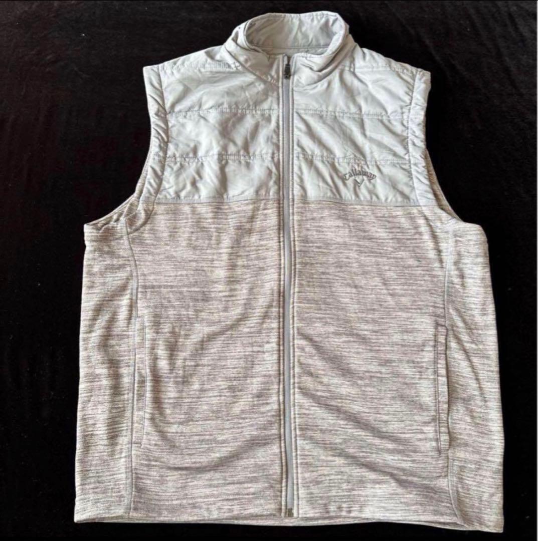 B56新品ゴルフウェアCallway2点セット　ベスト&プルオーバー (L)