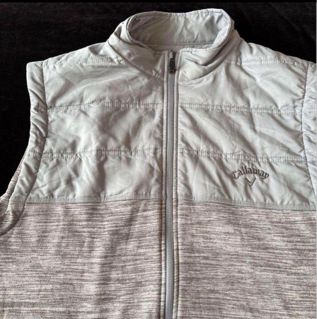 B56新品ゴルフウェアCallway2点セット　ベスト&プルオーバー (L)
