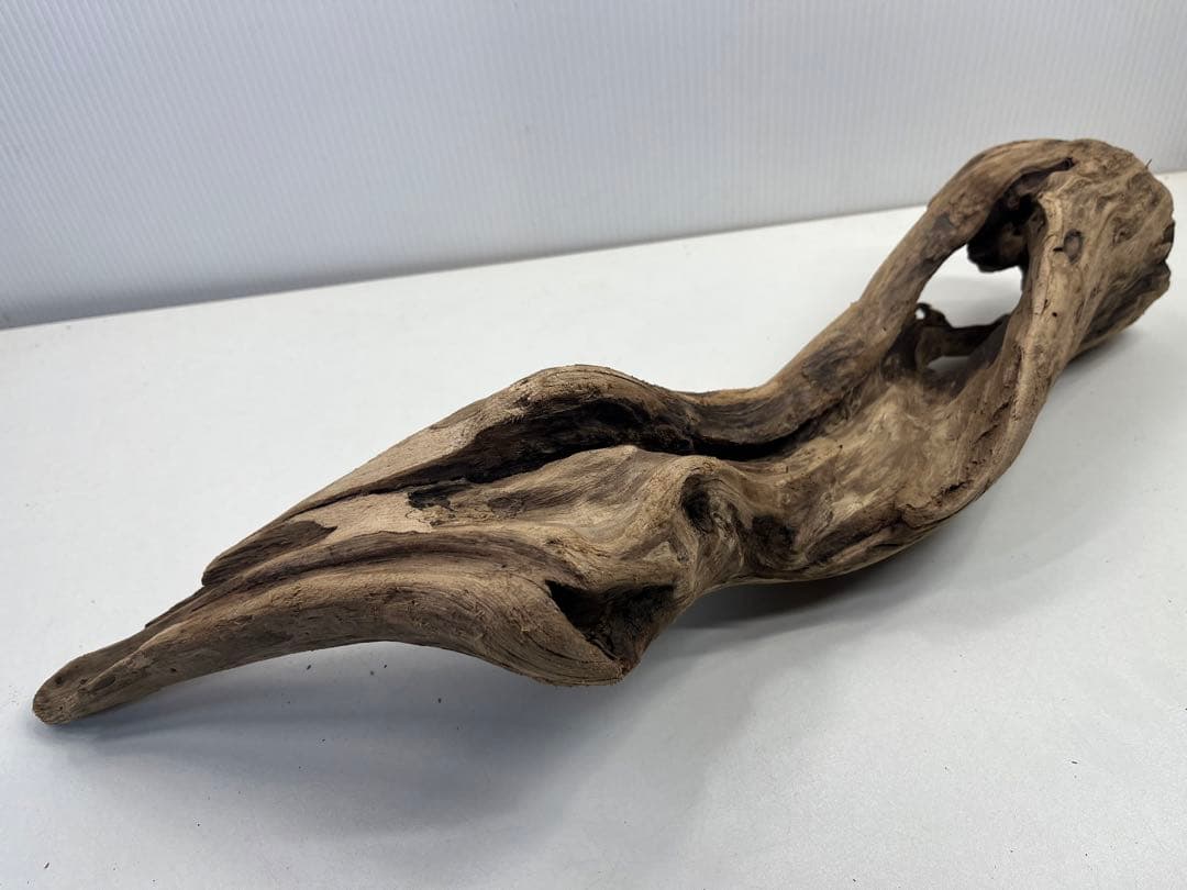 k50アク抜き済み流木 爬虫類シェルター レイアウト用 登り木 インテリア