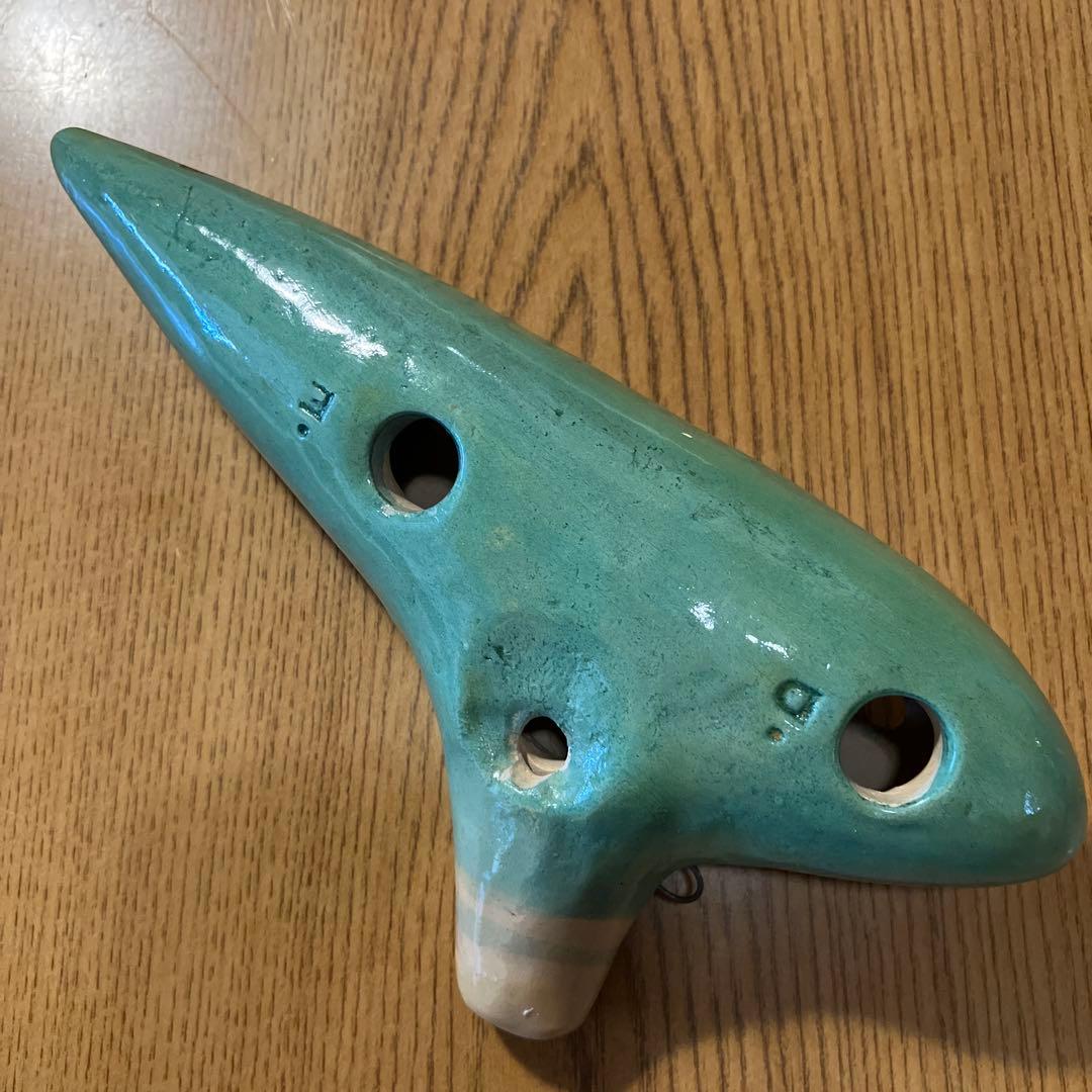 プリマ楽器　陶器オカリナC調　未使用箱入り　手工最高級品