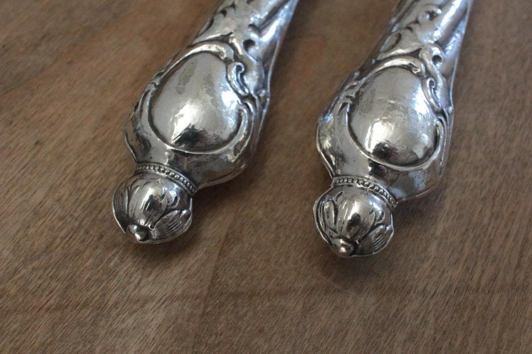 サラダサーバー/シルバースプーン&フォーク2本セット