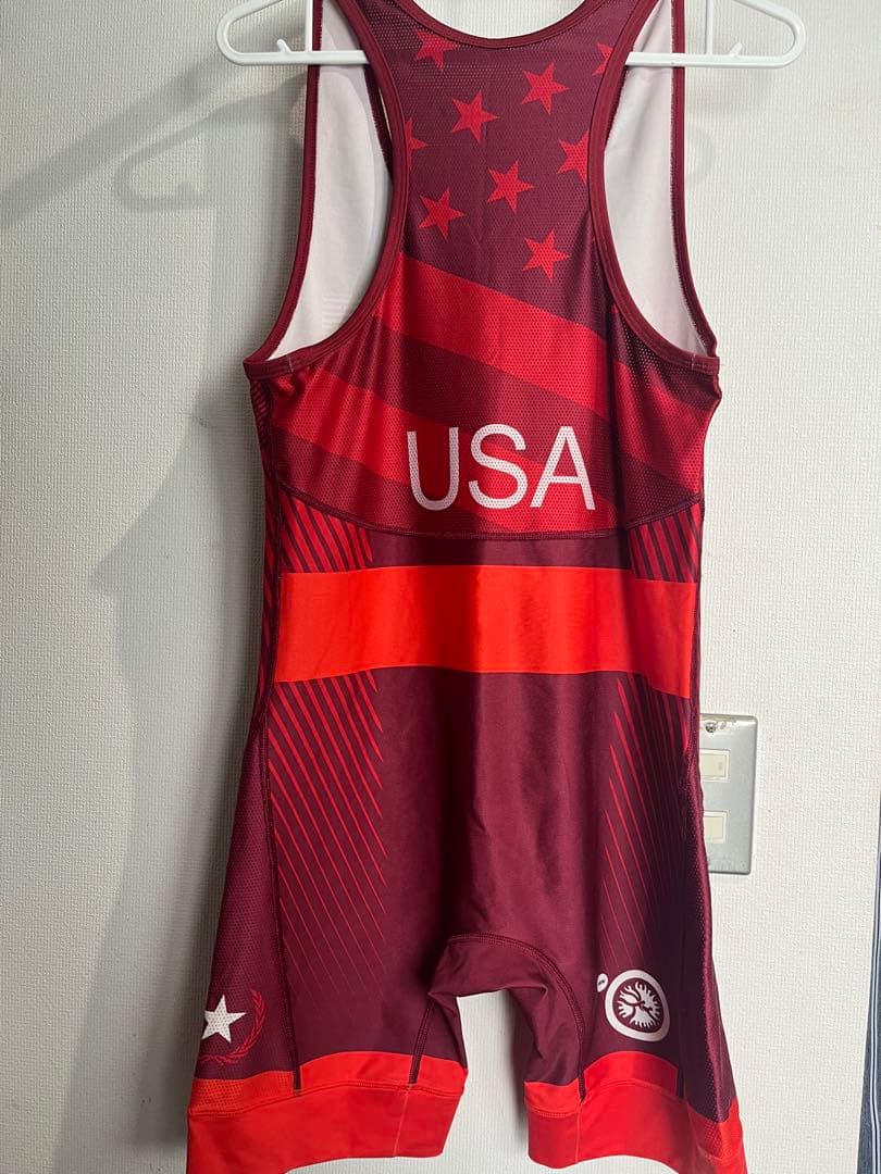 USA wrestling レスリング シングレット S
