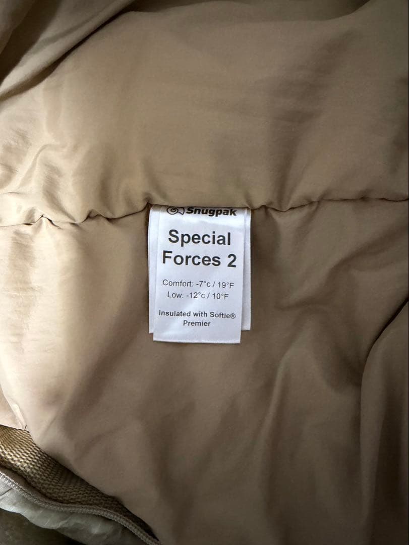 アウトドア寝具 Snugpak Special Forces 2
