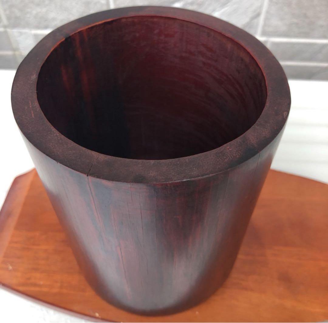 清時代　文房具 竹彫筆入 骨董品 美術品