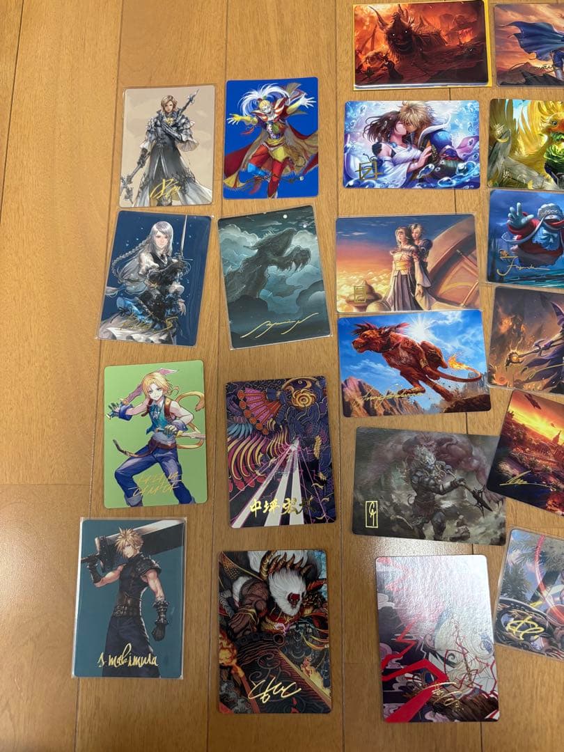 MTG FINAL FANTASY FF 箔押し 26書類