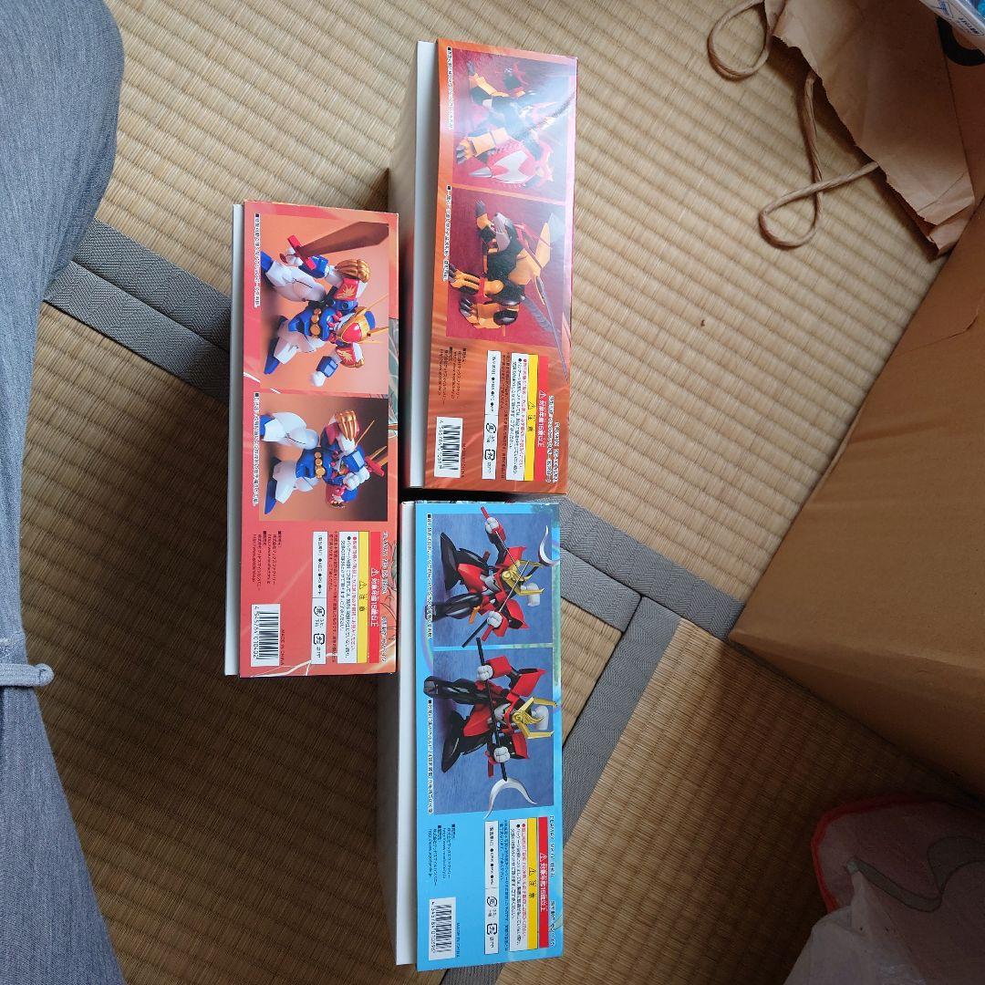 【未開封】PLAMAX 「魔神英雄伝ワタル」戦神丸/龍神丸/邪虎丸3点セット