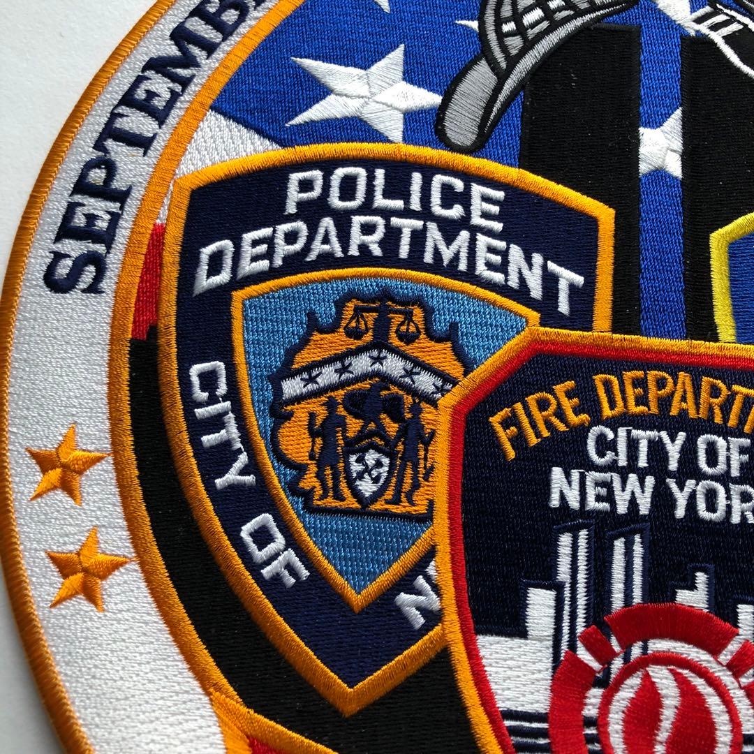 激レア　new york ニューヨーク　特大ワッペン　刺繍　ビンテージ