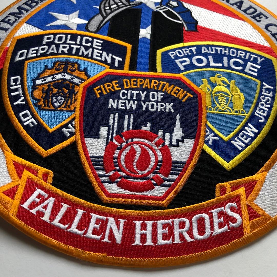 激レア　new york ニューヨーク　特大ワッペン　刺繍　ビンテージ