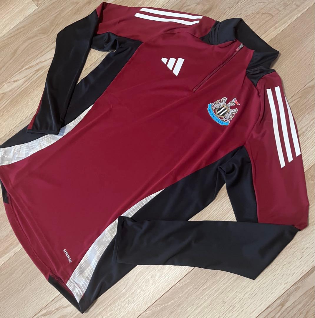 adidas ニューカッスル　トレーニングトップ　ドリルトップ　サッカー　M