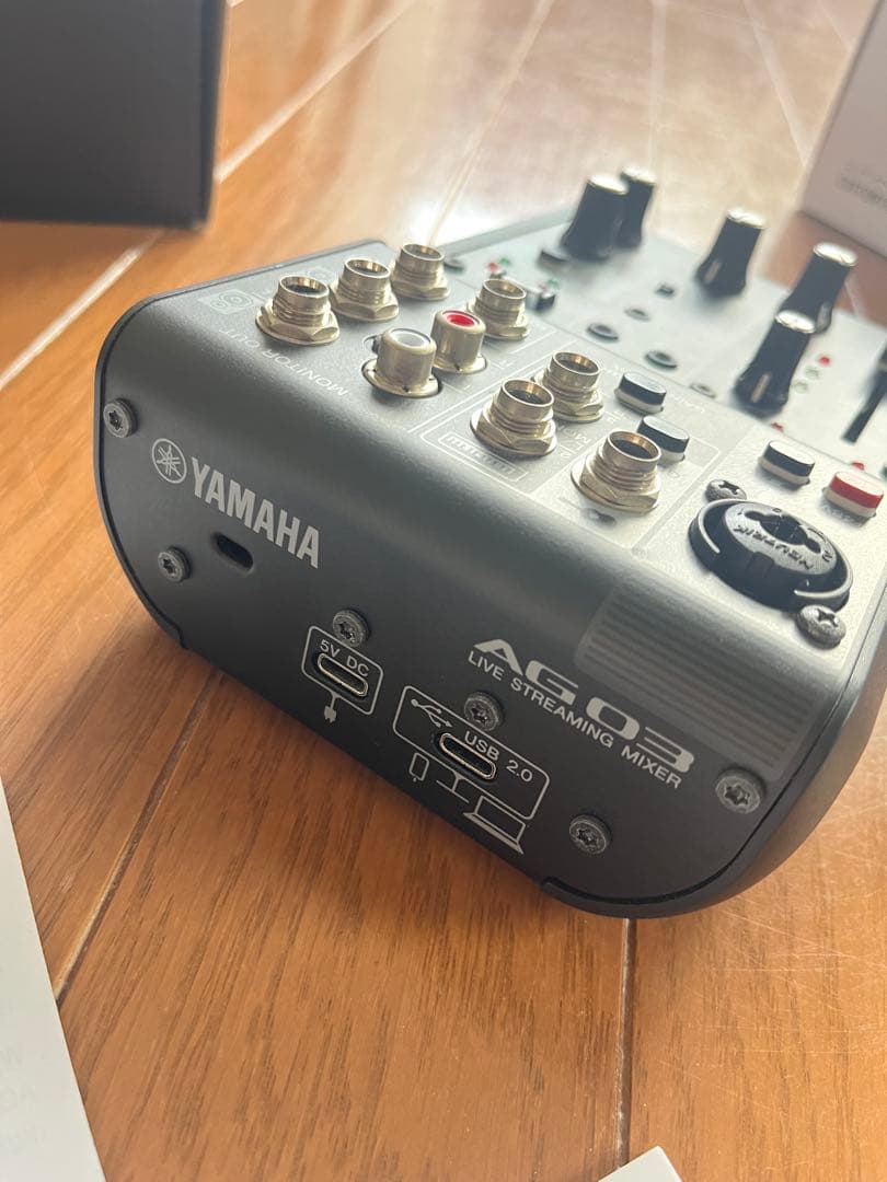 配信機器・PA機器・レコーディング機器 Yamaha AG03MK2 + CUSTOMTRY PRO CM-3000X