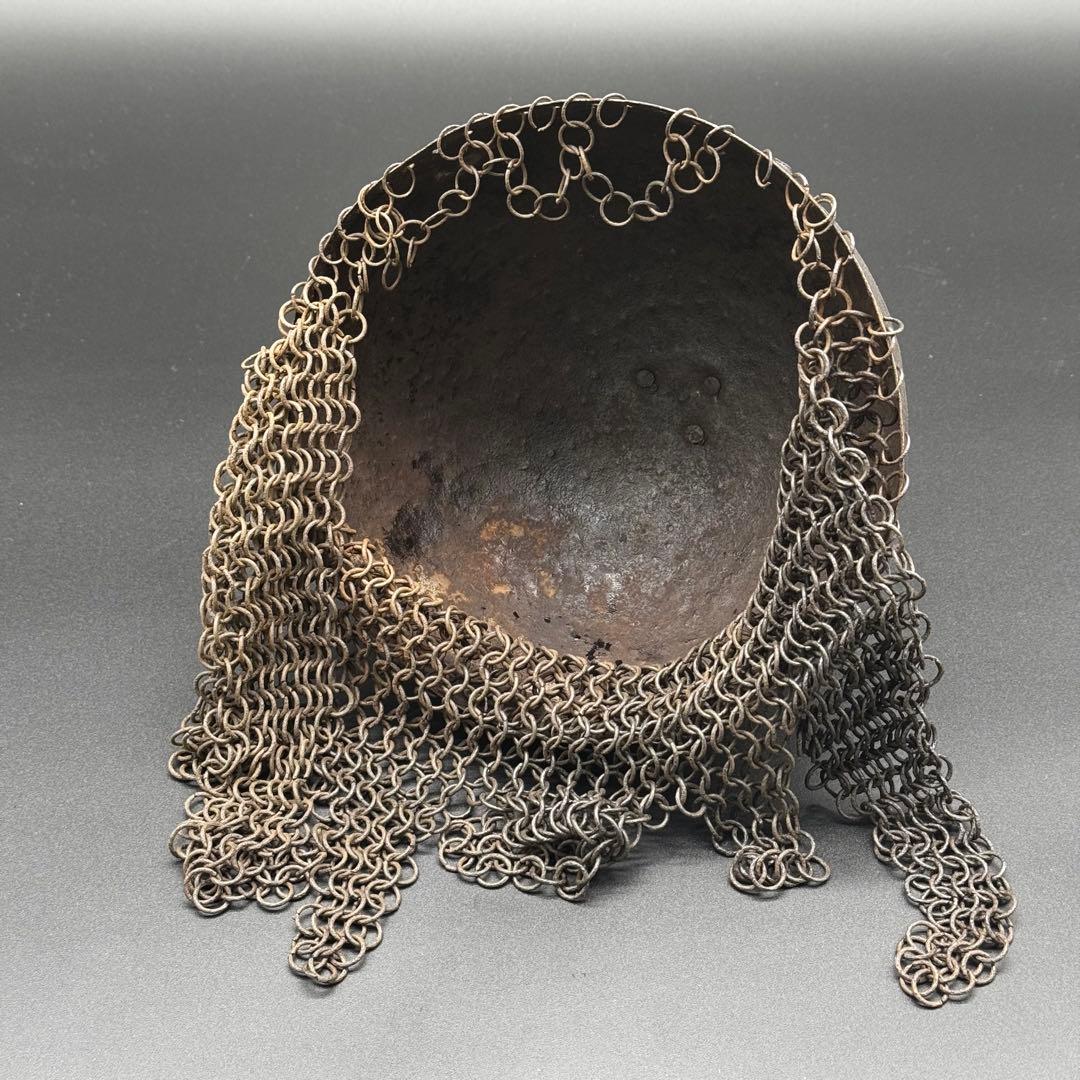 鉄兜　モンゴル　鎖帷子　時代物