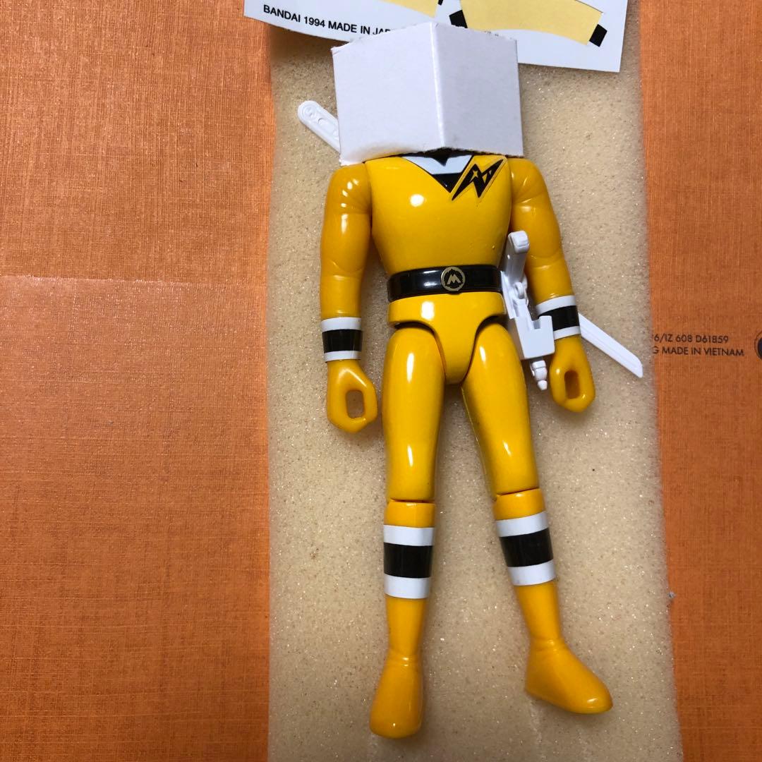 ⚠️【当時物】忍者戦隊カクレンジャー　ニンジャイエロー　セイカイ　超合金