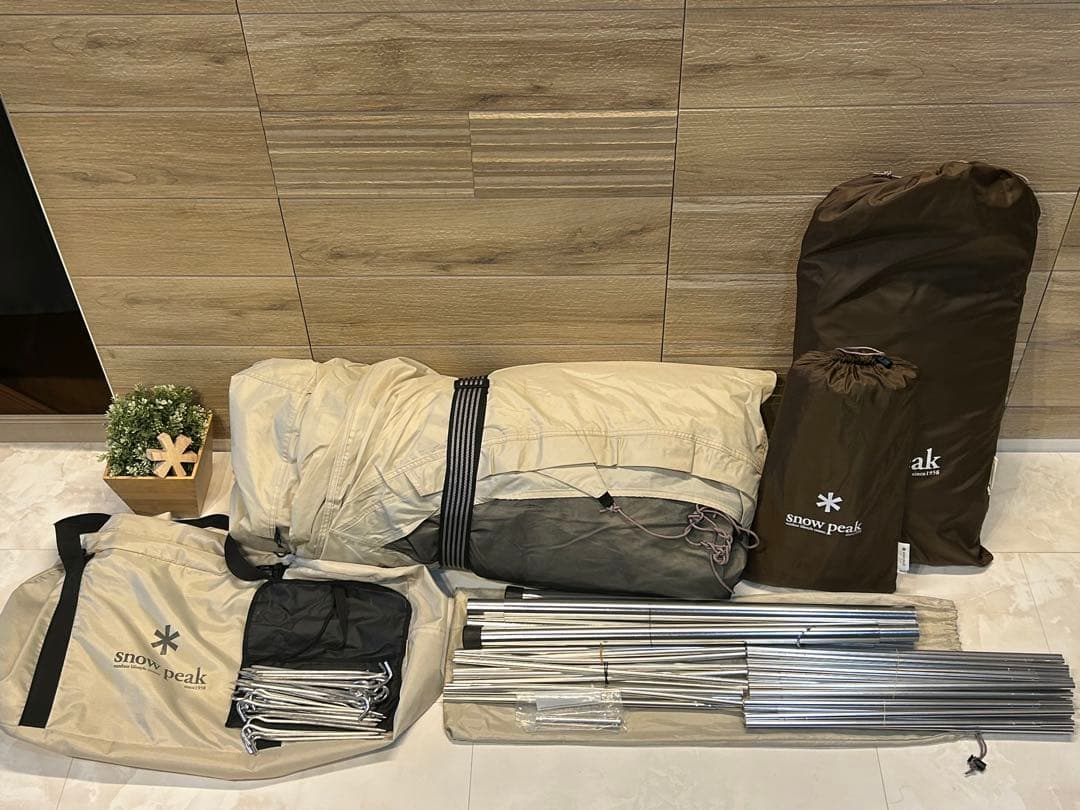 ＊スノーピーク＊スピアヘッドPro.M＋インナーテント＋リビングシート付