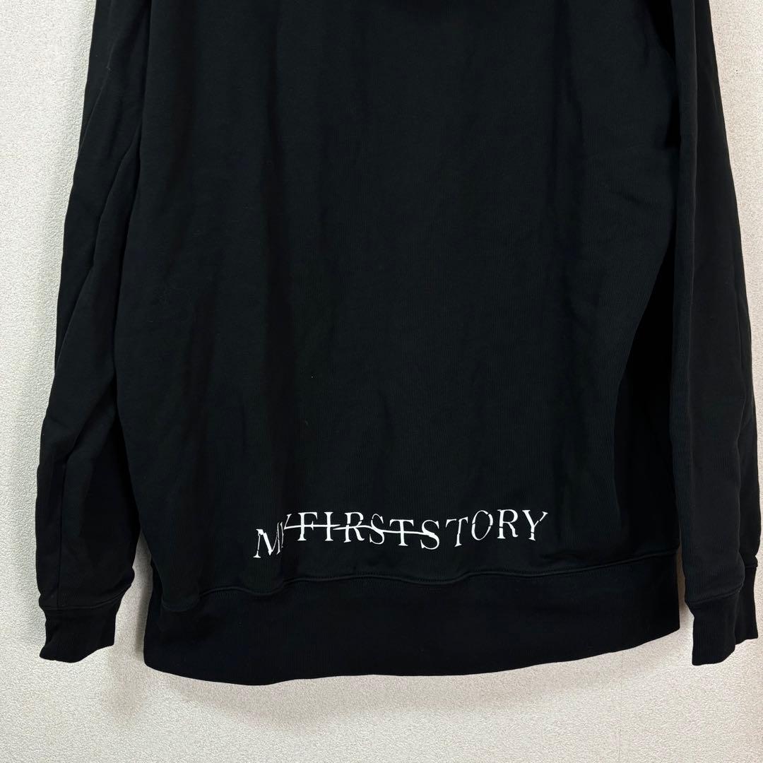 MY FIRST STORY GLAB（XL）長袖パーカー マイファス ブラック