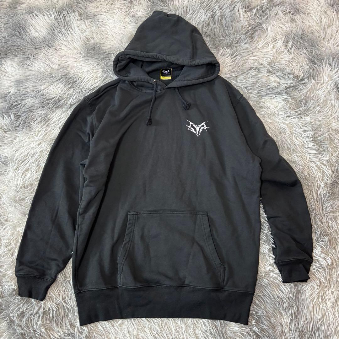 MY FIRST STORY GLAB（XL）長袖パーカー マイファス ブラック