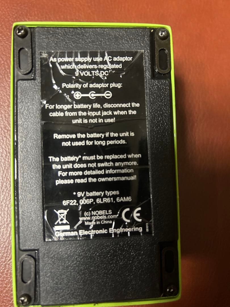 Nobels ODR-1 Natural Overdrive 美品、試奏のみ