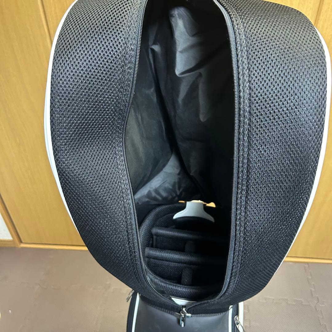 PUMA キャディバッグ ホワイト ブラック