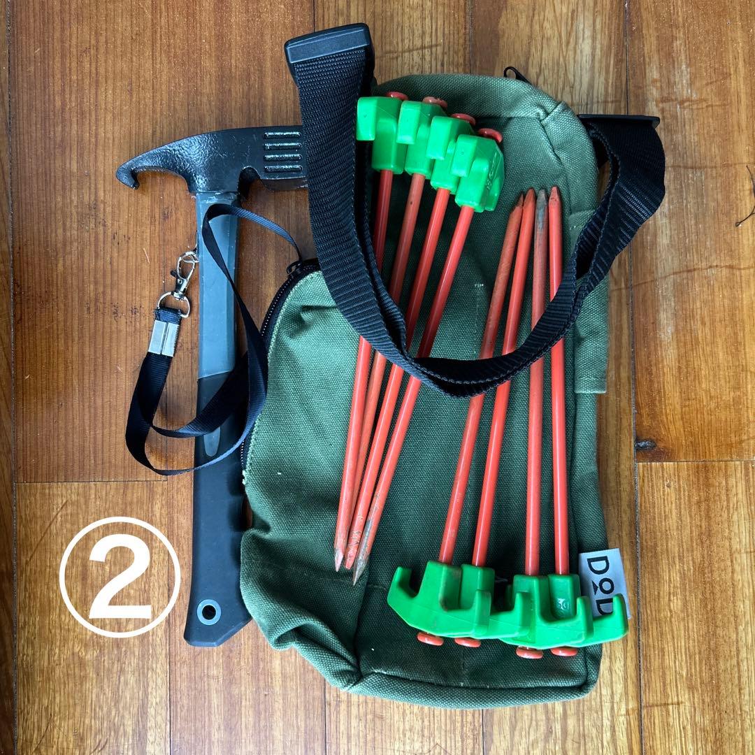 【美品】DOD ワンポールテントM セット売り