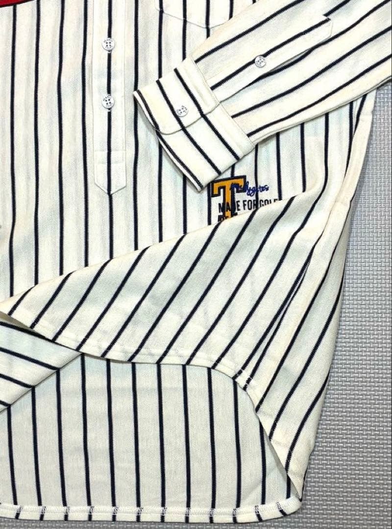 パーリーゲイツ ストレッチカノコ スムースピーチ 長袖ポロシャツ（WHT／4）