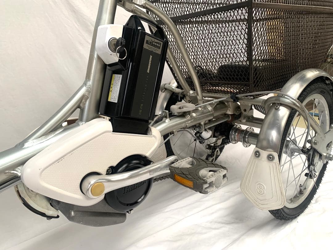 【即乘】送料無料 YAMAHA 電動アシスト三輪自転車 PAS 動作確認済