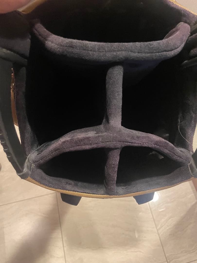 アッソブ　バリスティックスタンドキャディバッグ　KHAKI