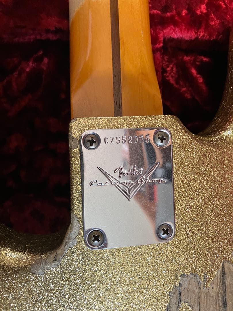 ベース J Fender Bass Heavy Relic Champagne Gold