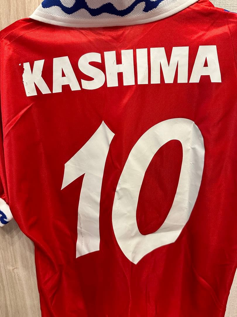 93鹿島アントラーズ(H)#10 ジーコ ZICO 半袖 MIZUNO正規