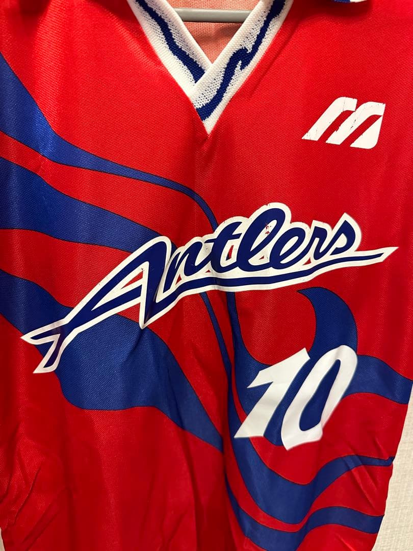 93鹿島アントラーズ(H)#10 ジーコ ZICO 半袖 MIZUNO正規