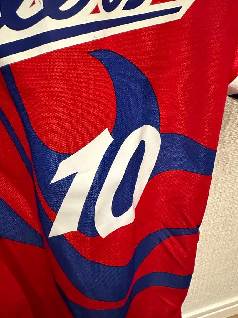 93鹿島アントラーズ(H)#10 ジーコ ZICO 半袖 MIZUNO正規