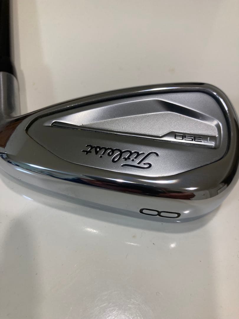 美品　7本セット タイトリスト　T350 アイアンTENSEI RED カーボン