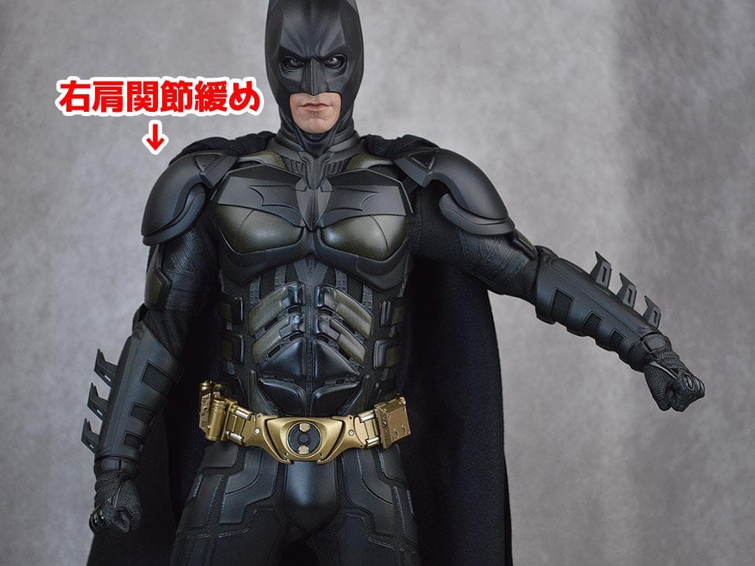 ホットトイズ ダークナイト バットマン クオーター・スケール 1/4 フィギュア