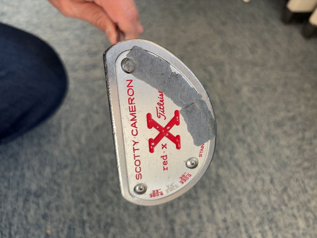 GSS インサート スコッティキャメロン red X パター　34インチ