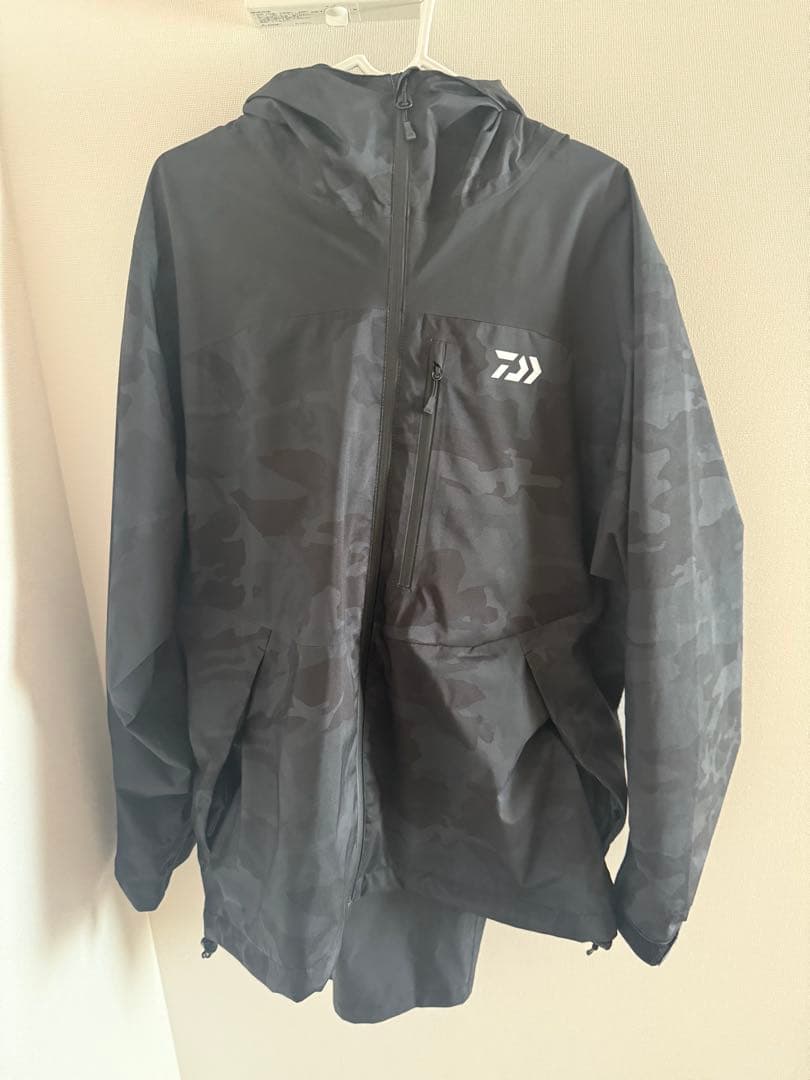 ダイワ　RAINMAX レインスーツDR-3625 ブラックカモフラージュ