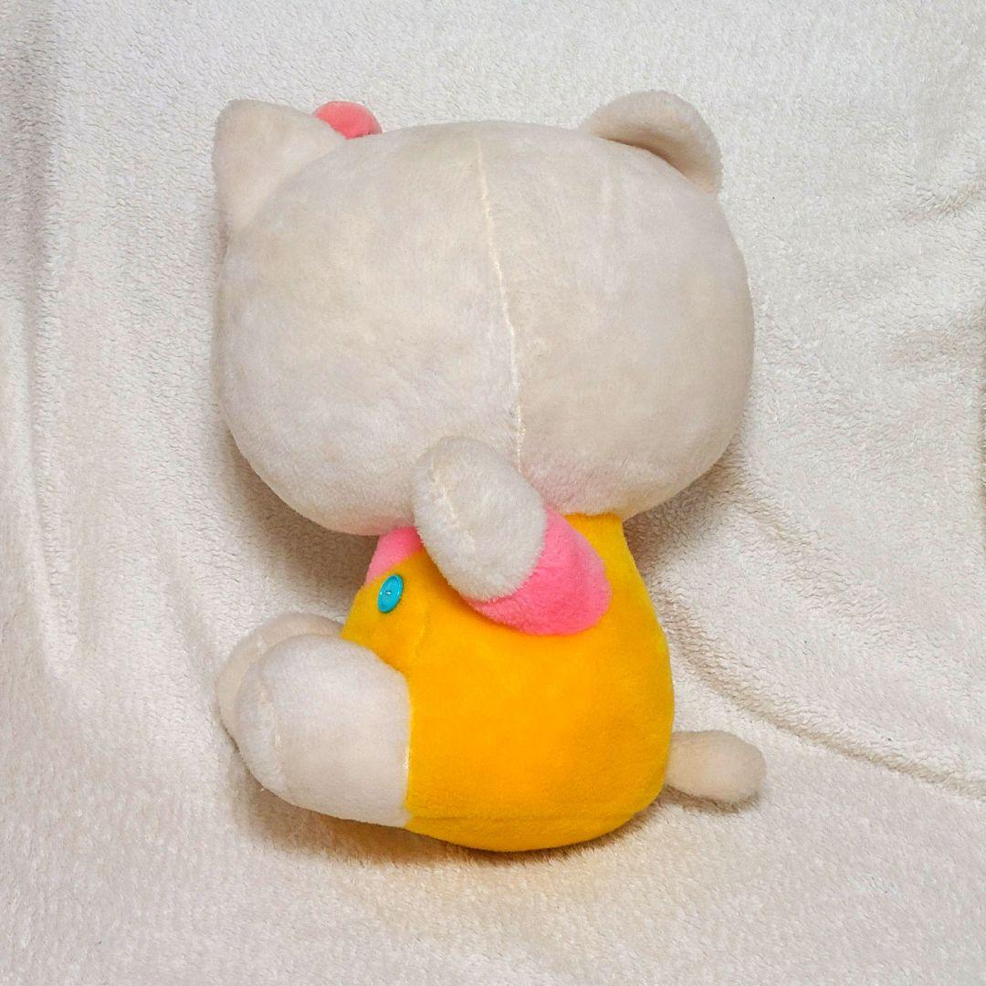 レトロキティ ぬいぐるみ 旧ロゴ 昭和 お座り