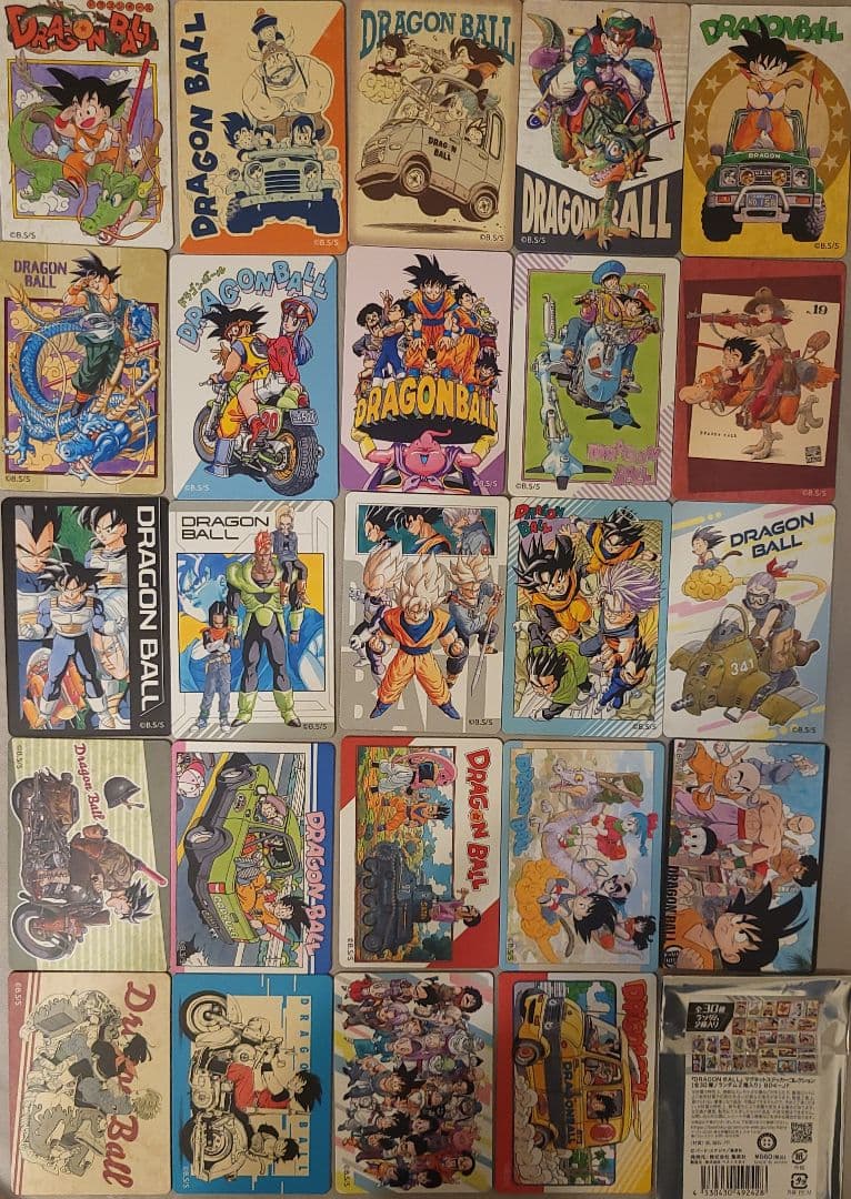 ドラゴンボール　マグネットステッカーコレクション　24種セット