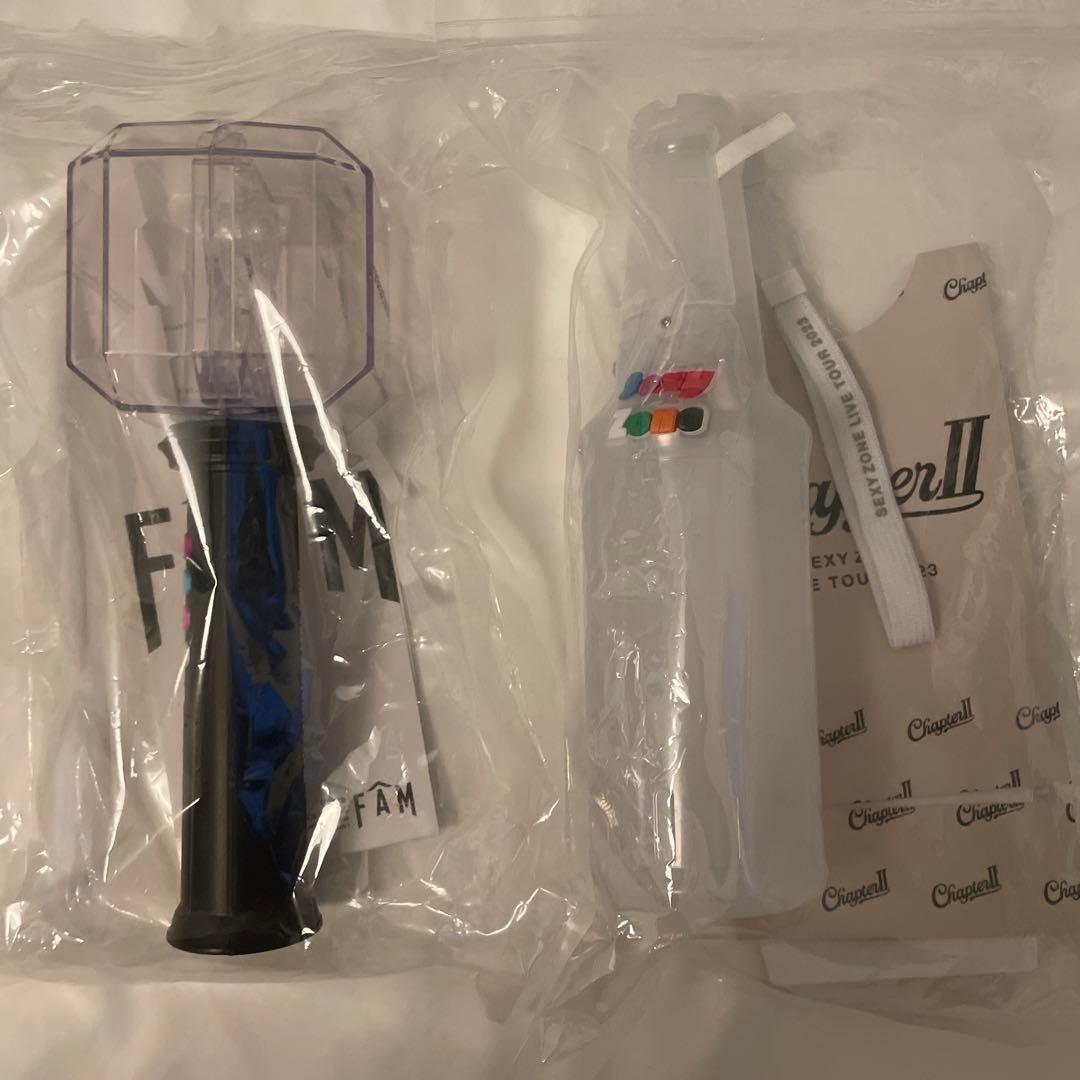 timelesz ペンライト2本　うちわ2本　寺西拓人　菊池風磨