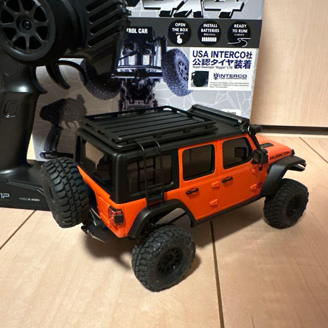 ミニッツ 4×4 ジープ ラングラー アンリミテッド ルビコン パンプキン