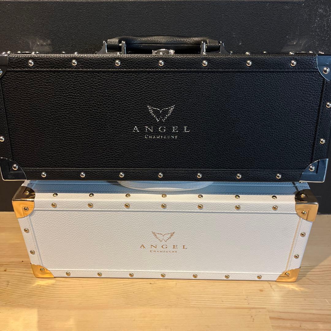 ANGEL Champagne レザー調ボックス 2色