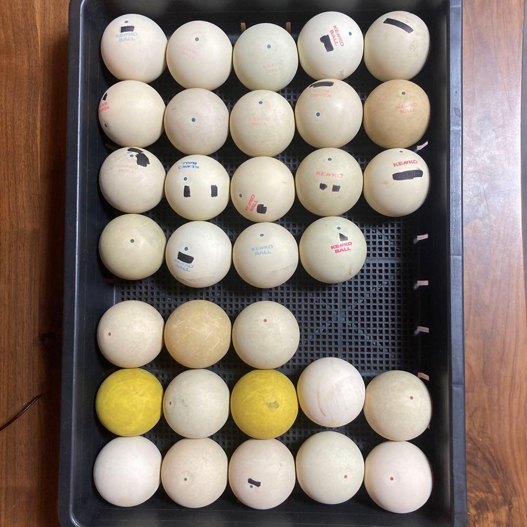 中古 ソフトテニス ボール 87球