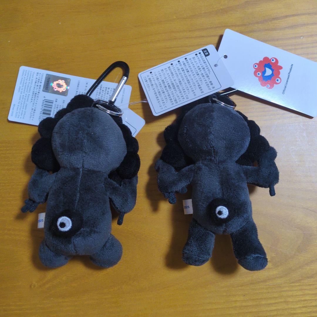 関西万博　黒ミャクミャク2種セット　立ち　座り