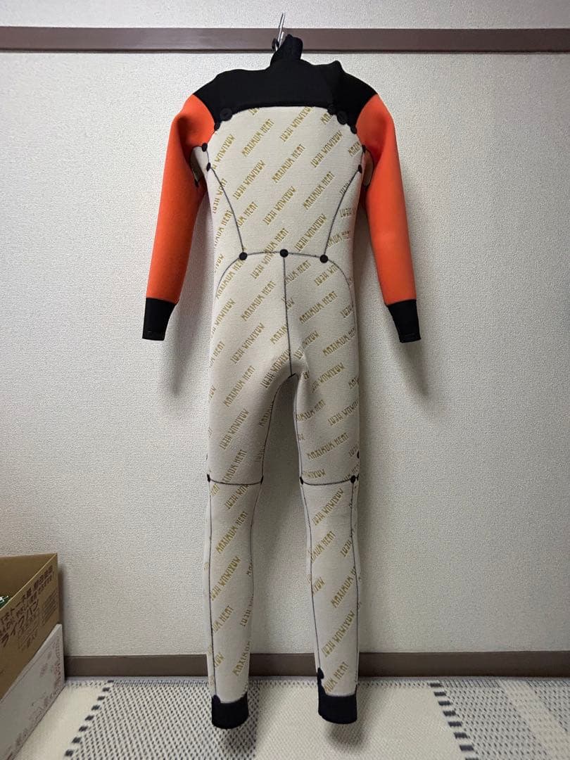 ☆ セミドライ ウェットスーツ 5×3mm チェストジップ サイズXXL☆