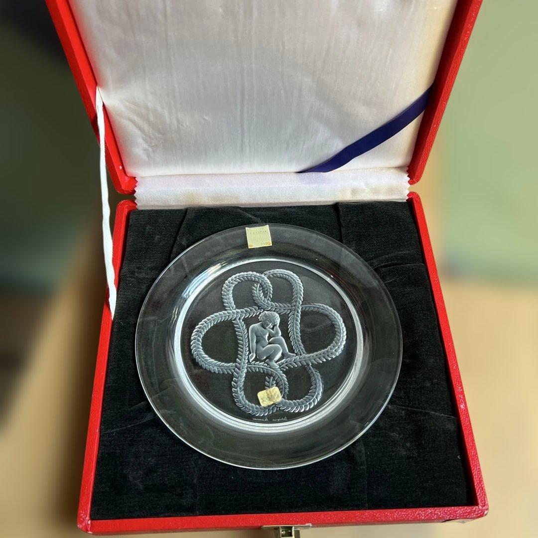 ルネ・ラリック　クリスタルガラス　お皿　3/6