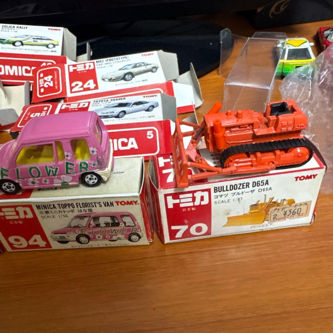 トミカ日本製箱ありまとめ売り16台＋空箱5台