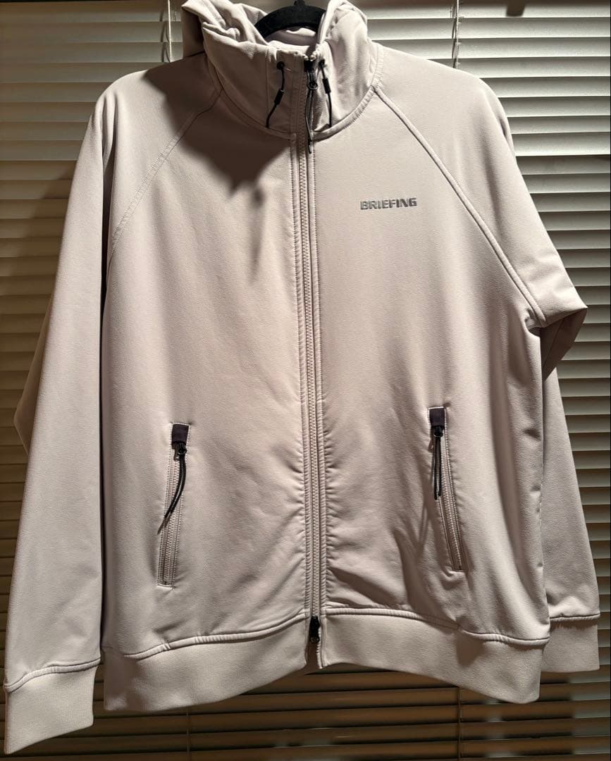BRIEFING フルジップジャケット ベージューBRG243M61