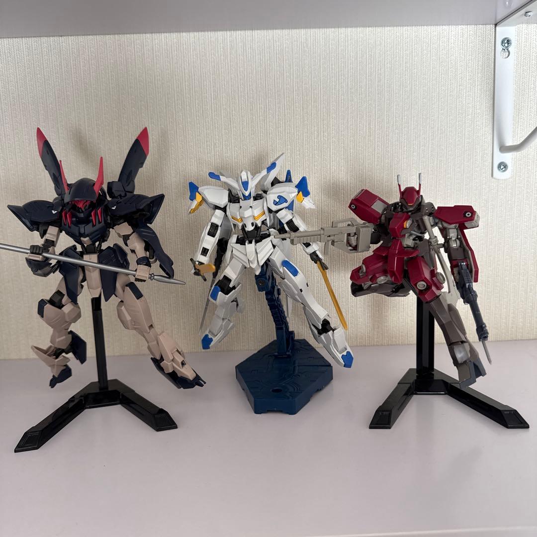 【組立済】HG 鉄血のオルフェンズシリーズ 11体セット まとめ売り